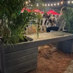 banca en plástico reciclado