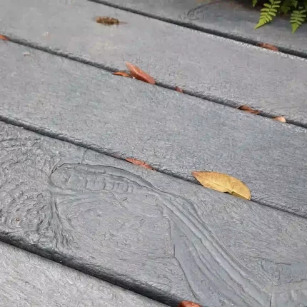 Textura tabla  de plástico reciclado